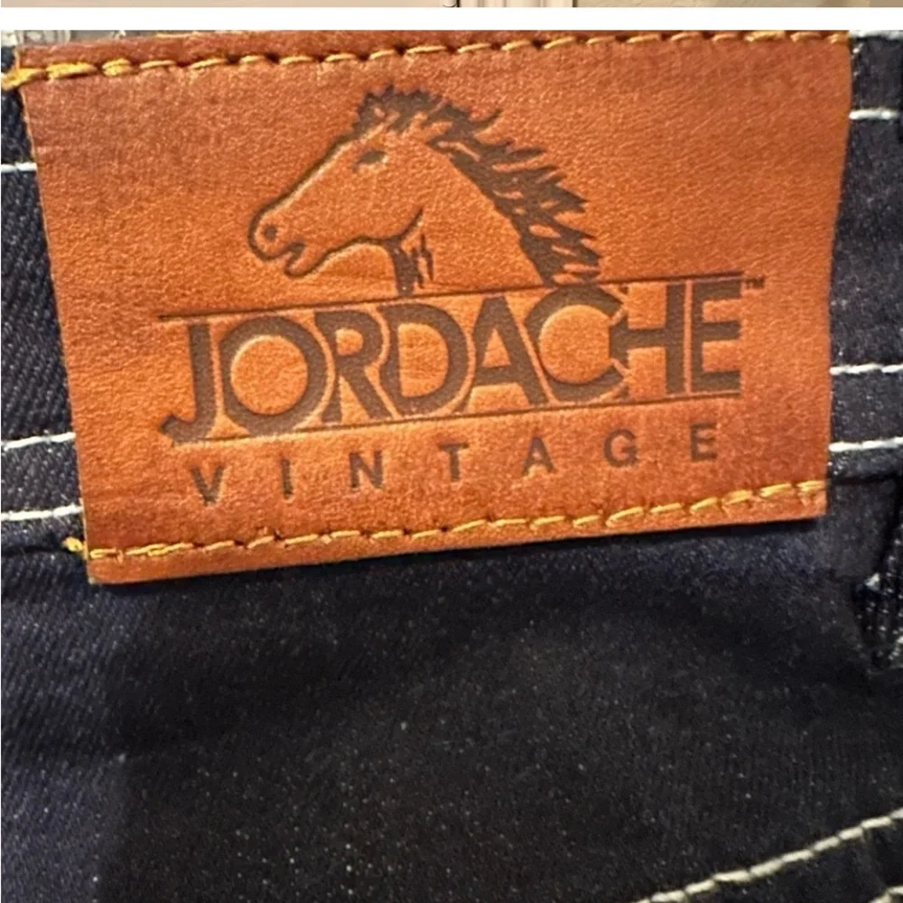 JORDACHE knee length denim skirt sz 31 - Picture 4 of 9